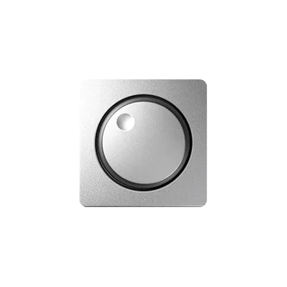 Abdeckung für Drehdimmer Aluminium Simon 82