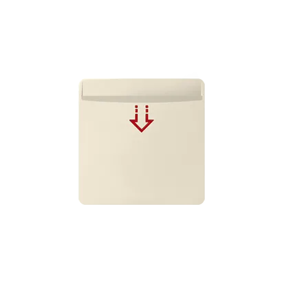Abdeckung für Hotelzimmerschalter beige Kontakt Simon 82078-61