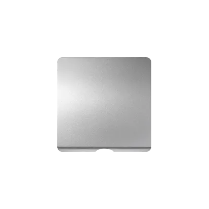 Abdeckung für Lautsprecherdose / Schalter mit Aluminiumzug Simon 82