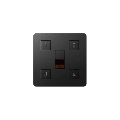 Abdeckung für Lichtszenenprogrammierer graphit Simon 82 Detail 82048-38