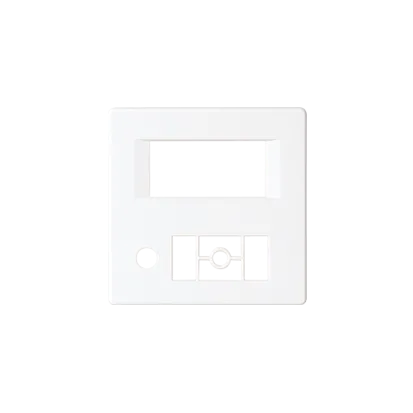 Abdeckung für Radio mit Display weiß Kontakt Simon 82 Detail 82058-30