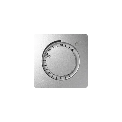 Abdeckung für drehbare Temperaturregler Aluminium Simon 82