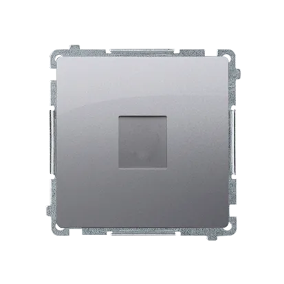 Abedeckung für Rahmen mit Brücke inox met. Kontakt Simon BMPS.01/21