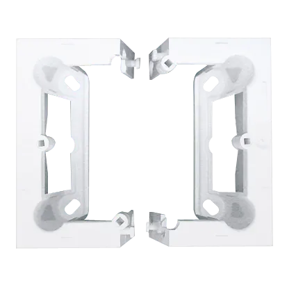 Aufbau-Gehäuse tief (40mm) 1Stück DSC/.. = 2 Elemente weiß Simon 54 Premium Kontakt Simon DSC/11