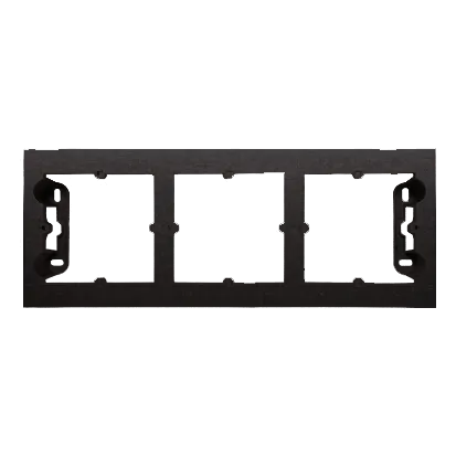 Aufputz- Gehäuse 3fach anthrazit matt Simon 54 Premium Kontakt Simon DPN3/48