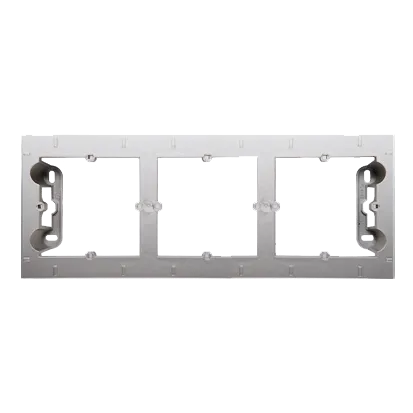 Aufputz- Gehäuse 3fach silber matt Simon 54 Premium Kontakt Simon DPN3/43