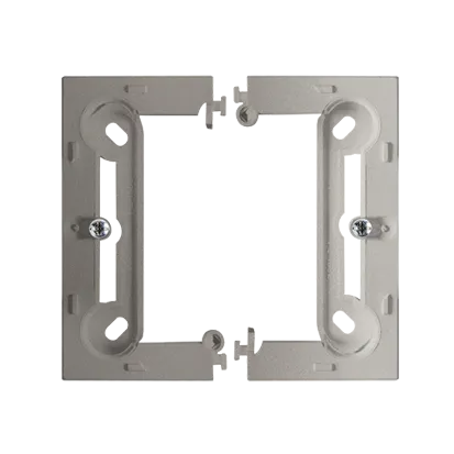 Aufputz- Gehäuse tief (40mm) inox (met.) Simon 54 Premium Kontakt Simon PSC/21