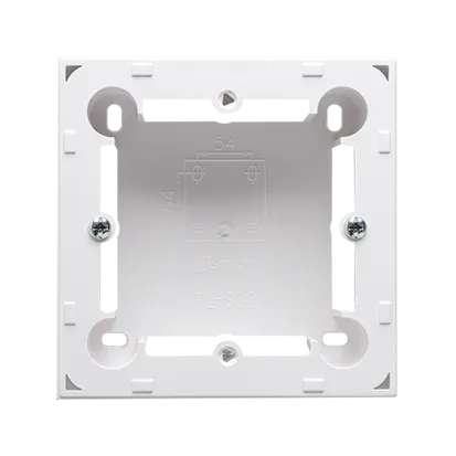 Aufputzdose 1fach (31mm) weiß Kontakt Simon MPN1/11