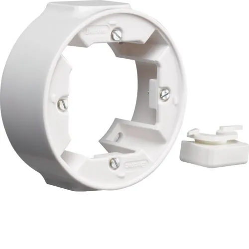 Aufputzdose 1fach, weiß, Serie 1930 100109 Berker