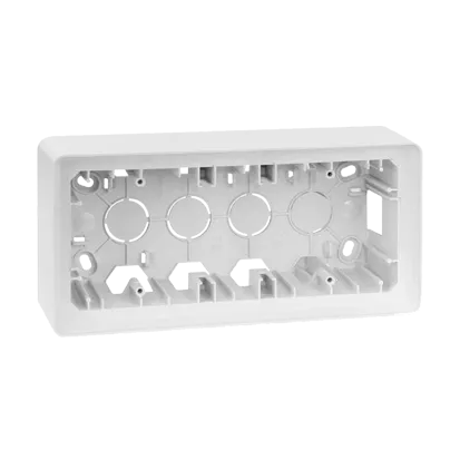 Aufputzdose 3-fach weiß Simon 82