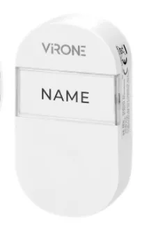 Batterieloser Taster für Klingelverlängerung SONUS AC