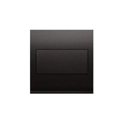 Blindverschluss für Rahmen mit Steckbefestigung anthrazit matt Simon 54 Premium Kontakt Simon DP/48