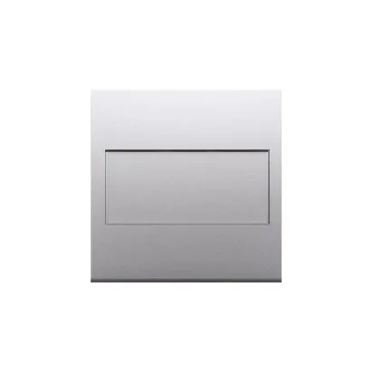 Blindverschluss für Rahmen mit Steckbefestigung silber matt Simon 54 Premium Kontakt Simon DP/43