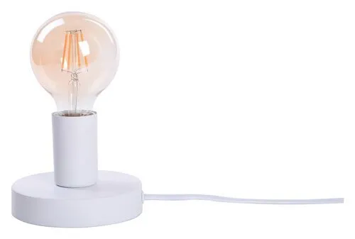 Bowie Tischleuchte IP20 1xE27 weiß Rabalux 6570