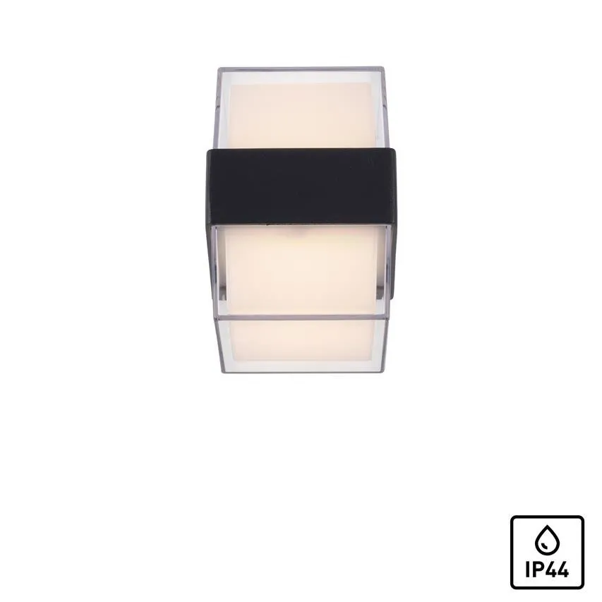 CARA LED Außenwandleuchte 10W 3000K 500lm anthrazit PaulNeuhaus 9480-13 Zuma Line