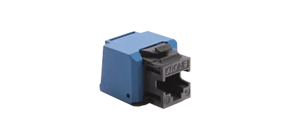 Computer-Steckdoseneinsatz RJ45 Kat. 6 UTP Krone Typ KM8 Simon  Kontakt Simon KRJ456