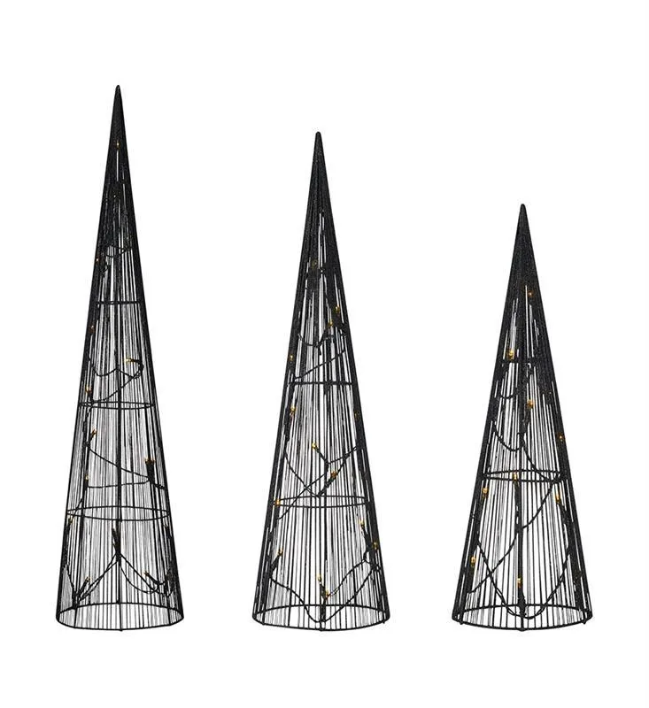 DUNGE Black LED Schreibtischlampe schwarz