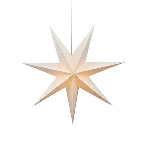 DUVA 75 Paper Star Pendelleuchte E14 weiß