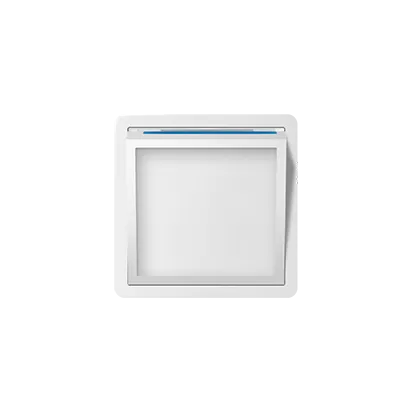 Deckel des weißen LED-Leuchtmoduls Simon 82