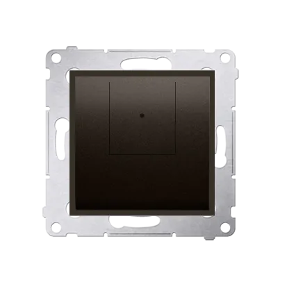 Dimmer 2 fach (Modul) braun matt 40–500 W (300 VA) Simon 54 Premium Kontakt Simon D75310.01/46