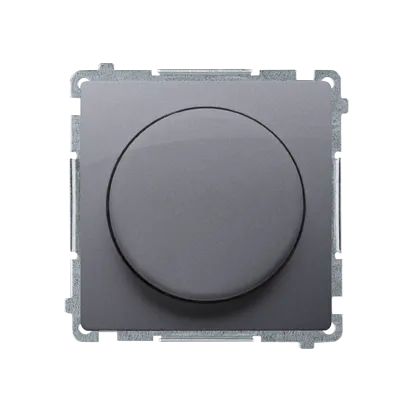 Dimmer für dimmbare LEDs, Drehknopf, 1-polig 230V inox met. Kontakt Simon BMS9L.01/21