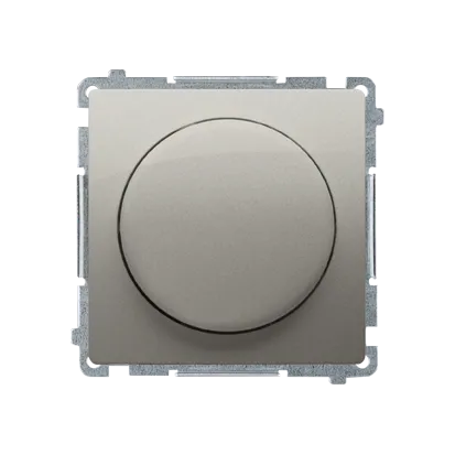 Dimmer für dimmbare LEDs, Drehknopf, 1-polig 230V satin met. Kontakt Simon BMS9L.01/29