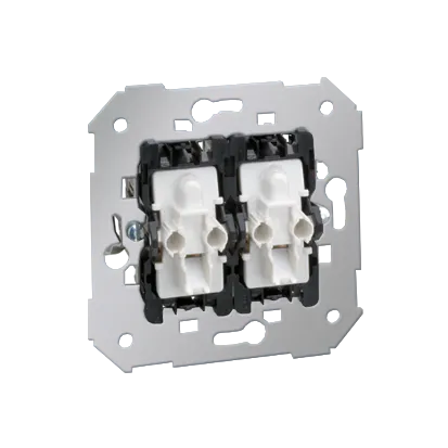 Doppelter Wechselschalter für Doppelschalter mit Beleuchtung (Mechanismus) 10AX 250V Simon 82