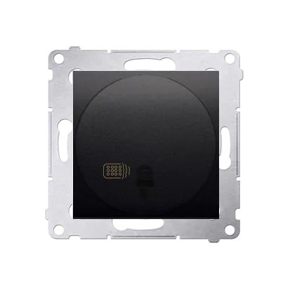 Druckdimmer (Modul) mit Fernbedienung 20- 500W anthrazit matt Kontakt Simon 54 Premium DS13T.01/48