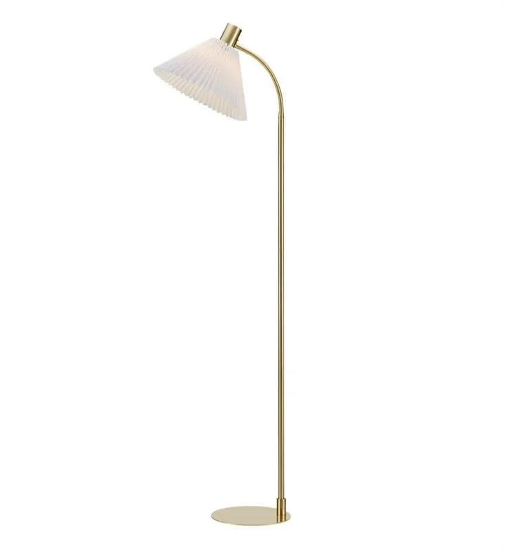 E27 MIRA 1L 1x40W IP20 Stehleuchte Messing/Weiß 108569 Markslojd