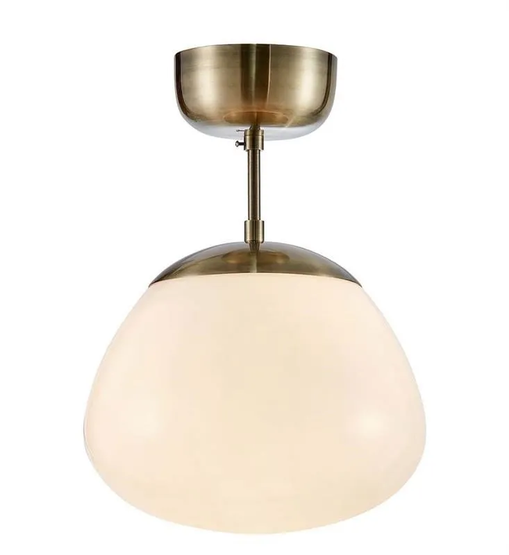 E27 RISE 1L 1x40W IP20 weiß/Messing Deckenkugellampe 108544 Markslojd