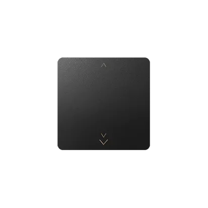 EIN / AUS-Wippe für Funksender mit Aufdruck "Jalousie" graphit Kontakt Simon 82 Detail 82896-38