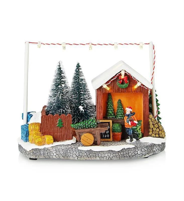 ELTA LED Weihnachtsbäume Schreibtischlampe