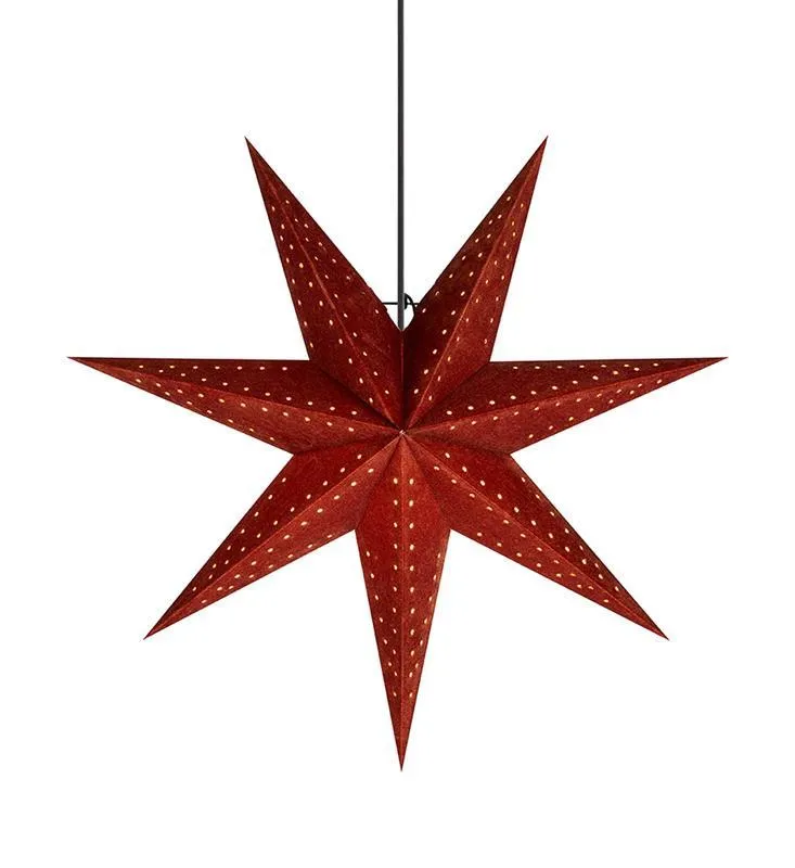 EMBLA Velvet Star Pendelleuchte 45cm E14