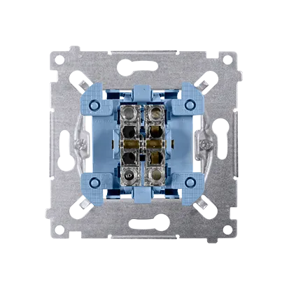 Einzel- Jalousienschalter 250A 3 Positionen (1-0-2) 2-polig Kontakt Simon SZW1KM