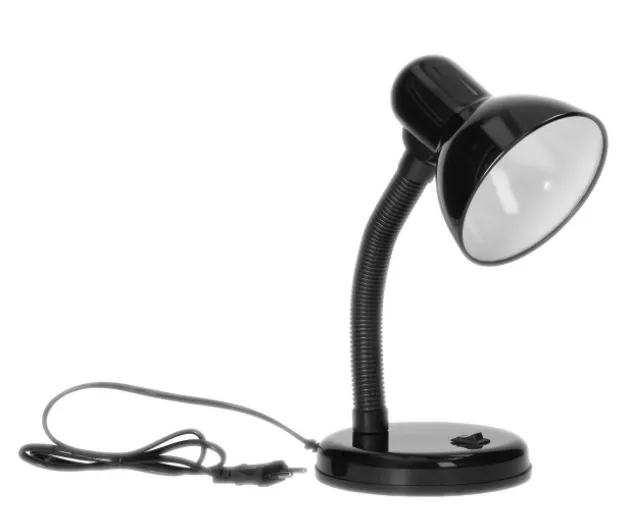 FUPI, Schreibtischlampe, 40W, E27, Stahl + Kunststoff, schwarz