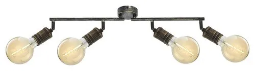 Fidel IP20 Lampe 4xE27 antik gold Rabalux 3217