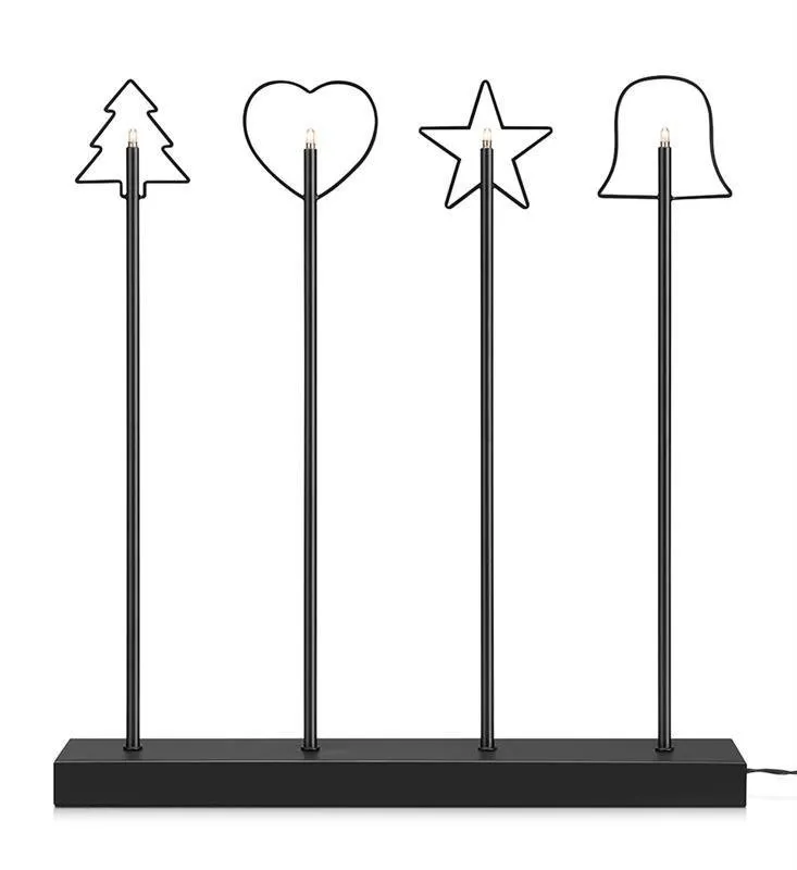 GINGER 4L E5 Schreibtischlampe schwarz