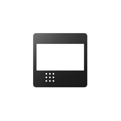 Infrarot-Dimmerabdeckung Graphit Simon 82