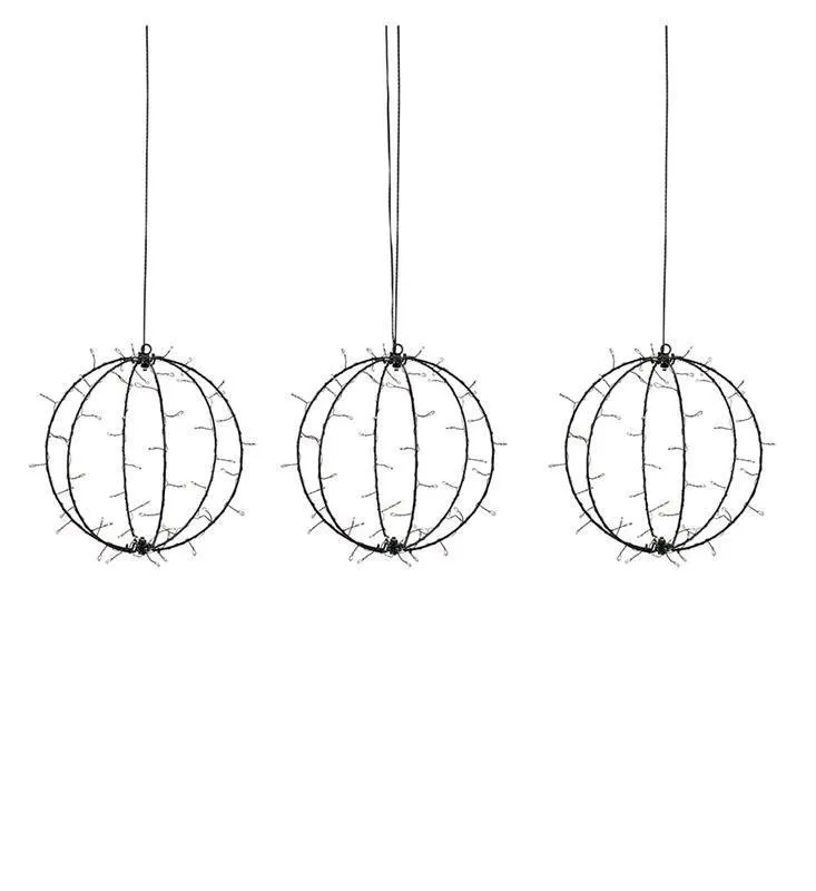 KOMET 3-Set LED-Pendelleuchte schwarz