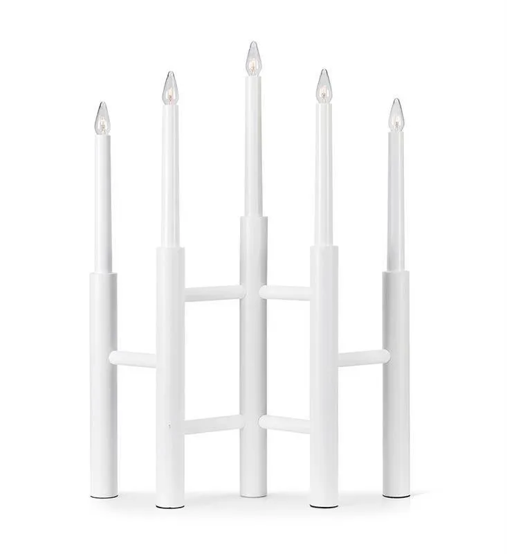 Kronleuchter CASSIOPEIA 5L E10 weiß