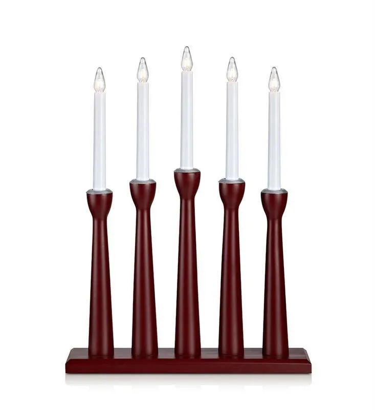 Kronleuchter MÅSESKÄR 5L 5xE10 rot