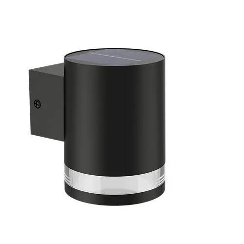 LED FYCE 1.5W 2700K 200lm schwarz IP44 Philips Solar-Fassaden-Wandleuchte