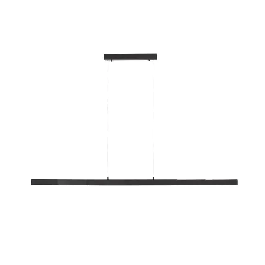 LUZI LED 45W 3000K 1560lm anthrazit Pendelleuchte LeuchtenDirekt 11660-13 Zuma Line