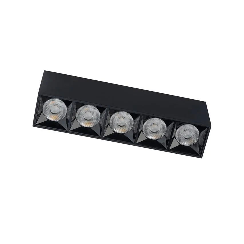 Langfeldanbauleuchte MIDI LED 20W 4000K 1700lm schwarz Nowodvorski 10058