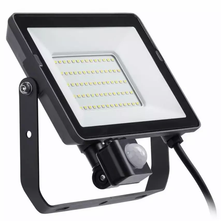 Ledinaire LED-Flutlicht mit Bewegungssensor 50W 4000K 4750lm IP65 MDU PILA BVP008 Piła