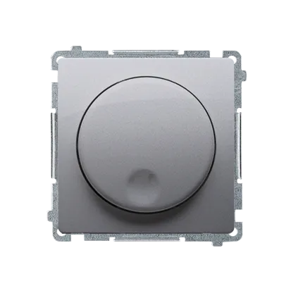 Licht- Drehregler Modul 1- 10V 6A inox met. Kontakt Simon BMS9V.01/21