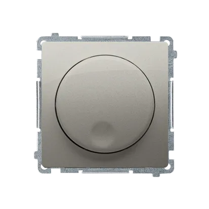 Licht- Drehregler Modul 1- 10V 6A satin met. Kontakt Simon BMS9V.01/29