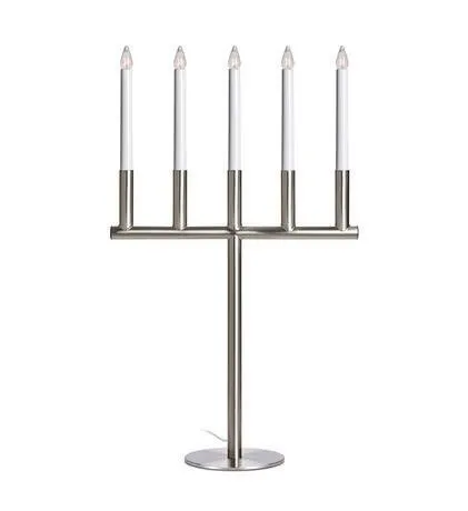 MANHATTAN 5L E10 Kerzenhalter aus Stahl