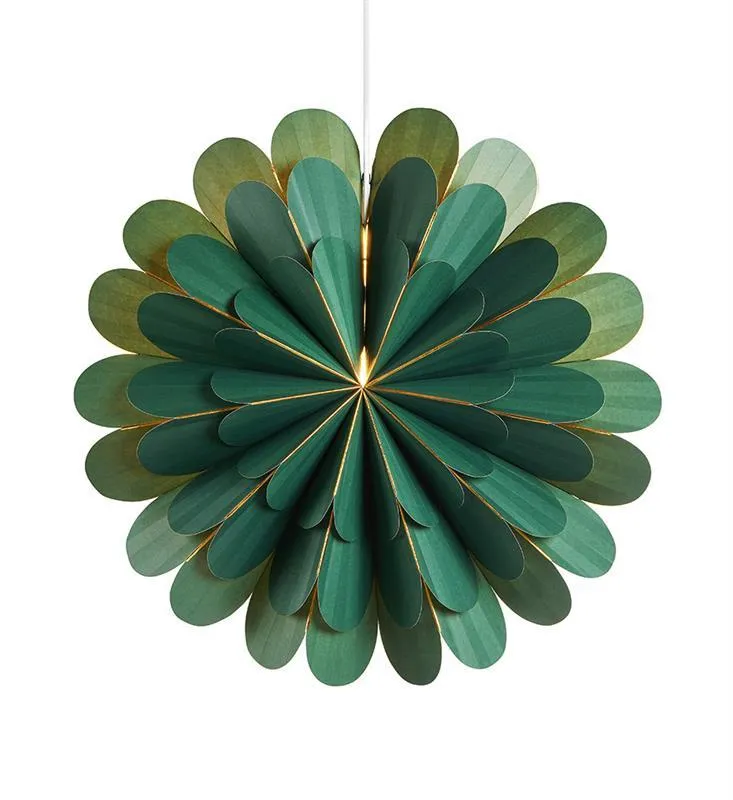 MARIGOLD 45cm Star E14 grün Pendelleuchte