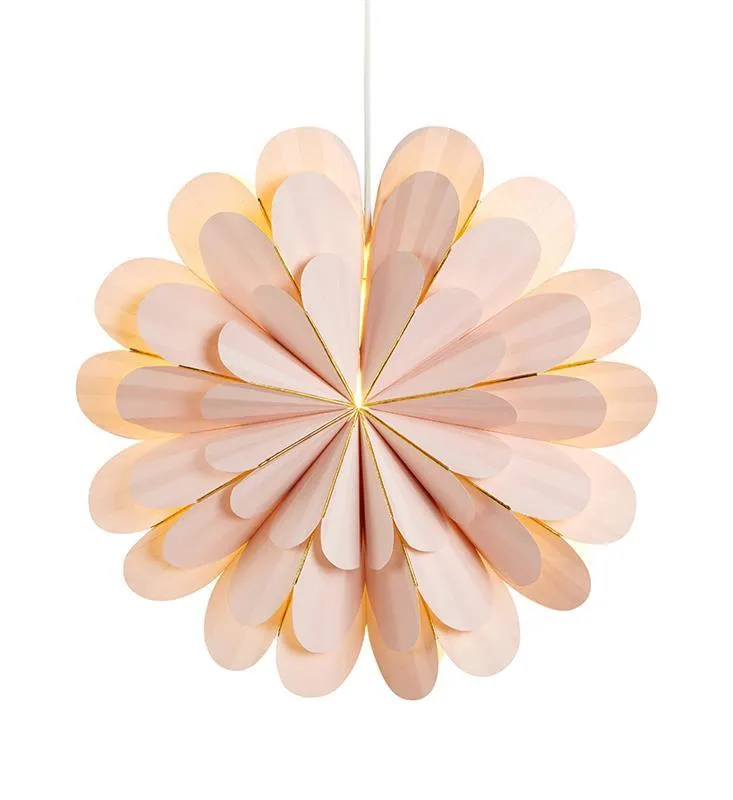 MARIGOLD 45cm Star E14 rosa Pendelleuchte